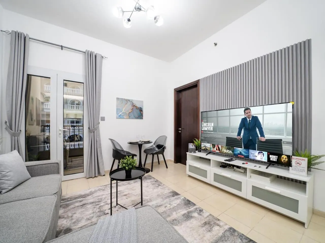 Bright 1 Bedroom Serene Getaway In Jvc 迪拜 0*,